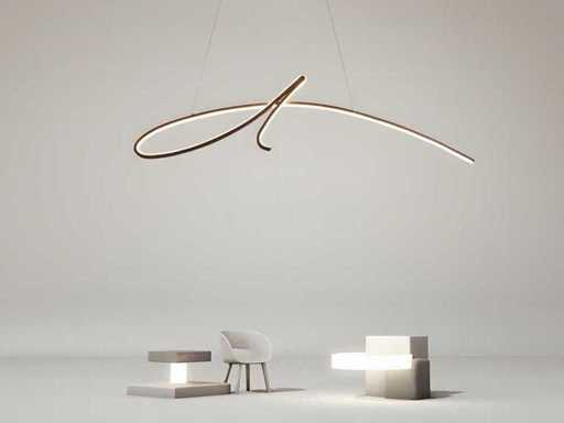Signé LED-Design Pendellampe Silber